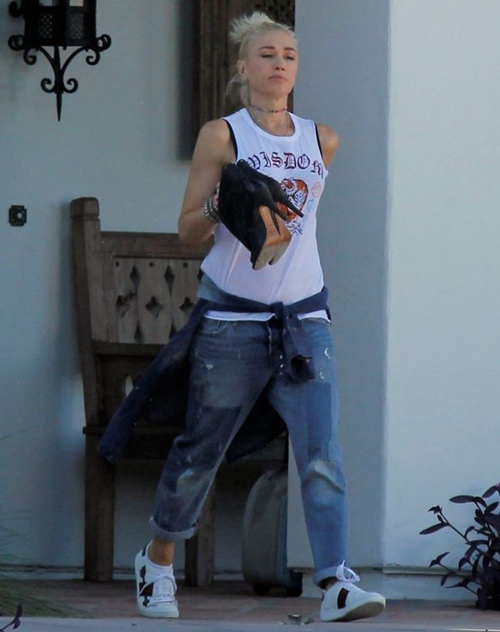 Gwen Stefani Workout Look
