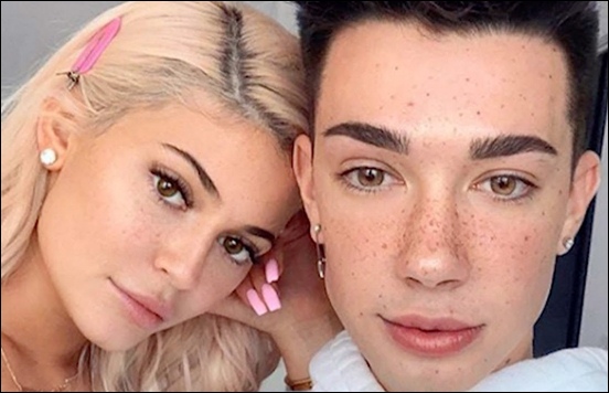 James Charles Selfie without makeup