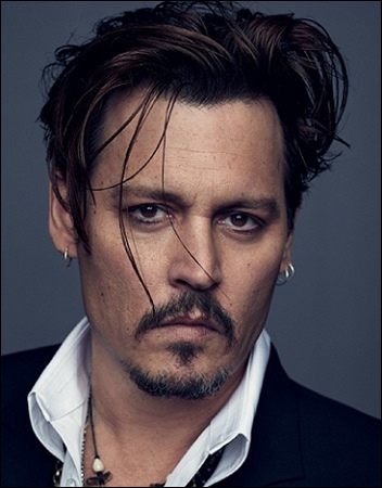 Johnny Depp pic with no-makeup