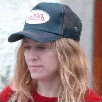 Makeup-free picture of Madonna