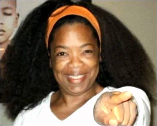 Oprah Winfrey Selfie without makeup