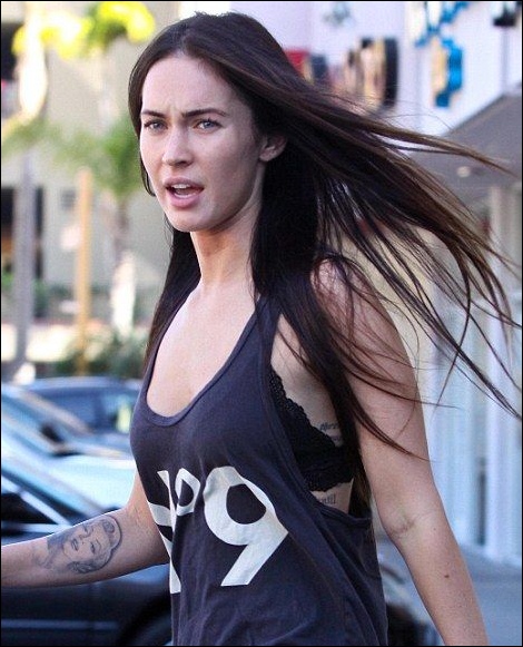 Picture of Megan Fox with No Makeup
