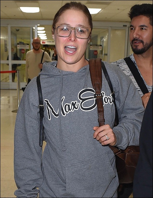 Picture of Ronda Rousey without makeup