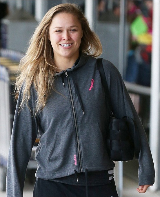 Ronda Rousey Casual Look