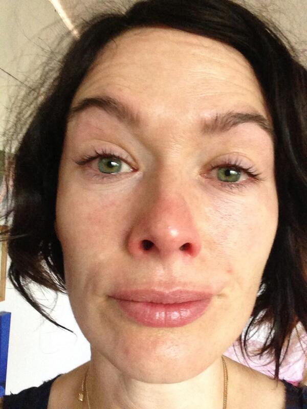 Actress Lena Headey No-Makeup Face