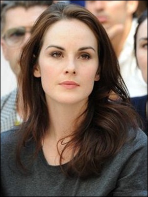 Actress Michelle Dockery Natural Face