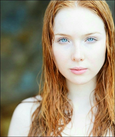 Actress Molly Quinn Natural Face