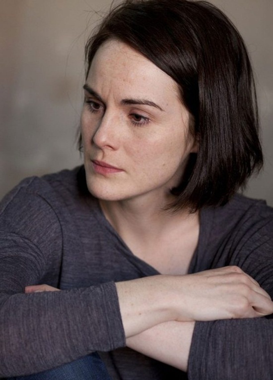How Michelle Dockery looks without Makeup