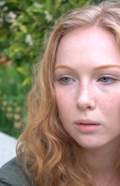 How Molly Quinn looks Makeup-free