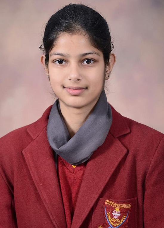 Young Harnaaz Sandhu School Picture