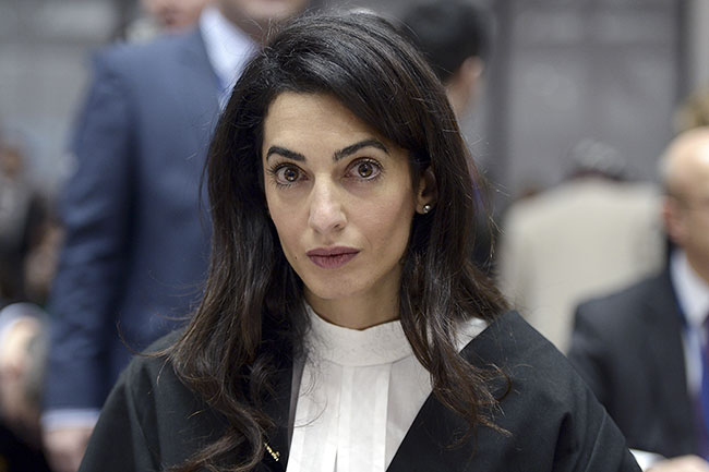 Amal Clooney Look in Court