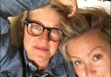 Pictures of Ellen DeGeneres With No Makeup On Her Face