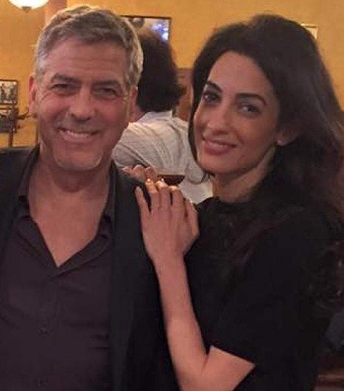 George Clooney Wife Face