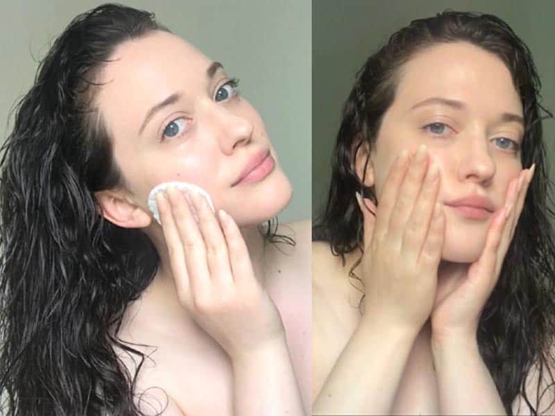 Kat Denning With and Without Makeup