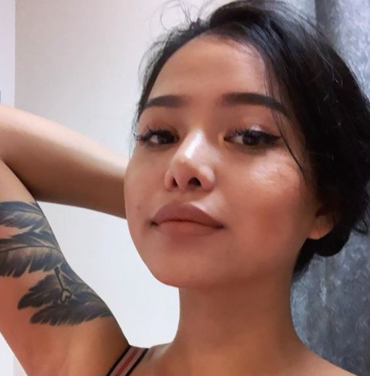Bella Poarch No-Makeup Selfie