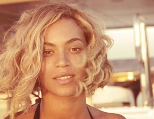 Beyonce Face With No-Makeup
