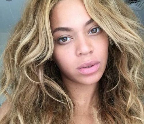 Beyonce Knowles Real Natural Face