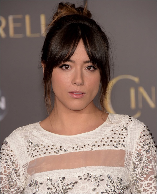 Chloe Bennet With and Without Makeup