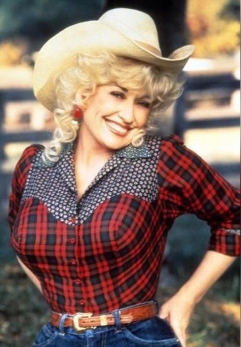 Dolly Parton With and Without Makeup