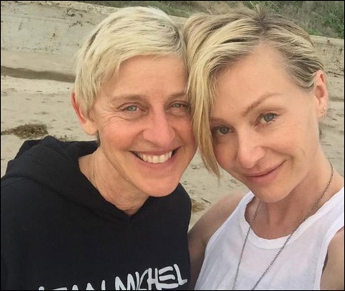 Ellen DeGeneres Real Natural Face