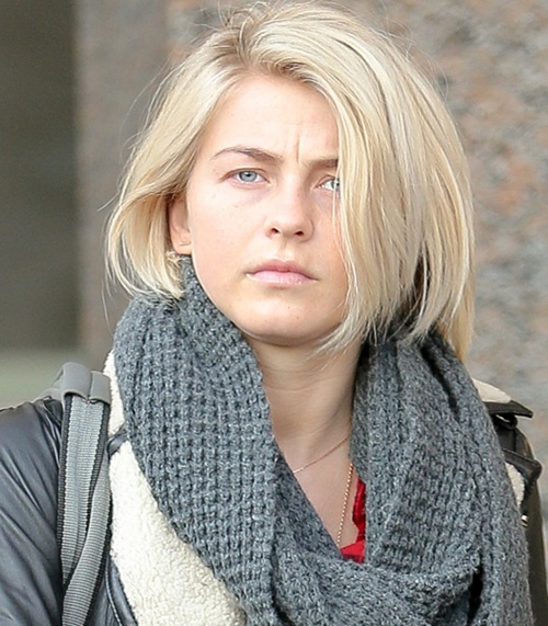 Julianne Hough With and Without Makeup