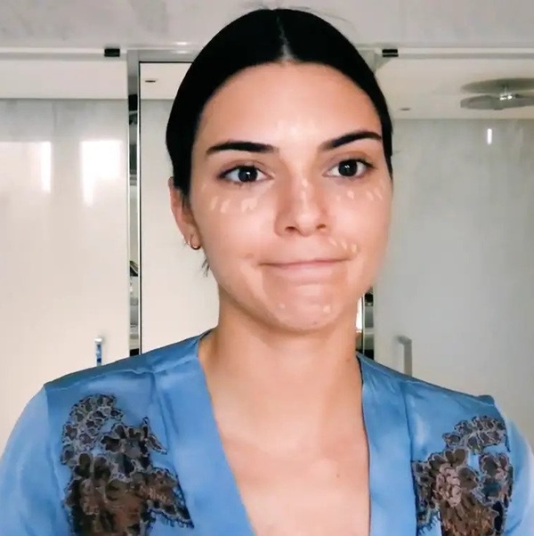 Kendall Jenner No-Makeup Routine