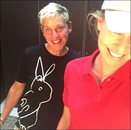 Pictures of Ellen DeGeneres With No Makeup