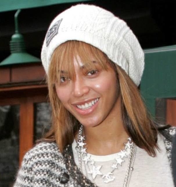 Young Beyonce Without Makeup