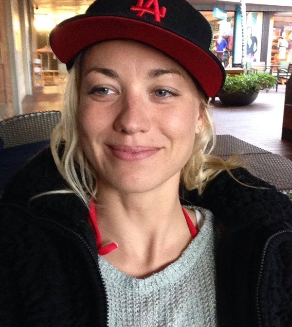 Yvonne Strahovski With and Without Makeup