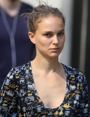 Natalie Portman Makeup-free Face