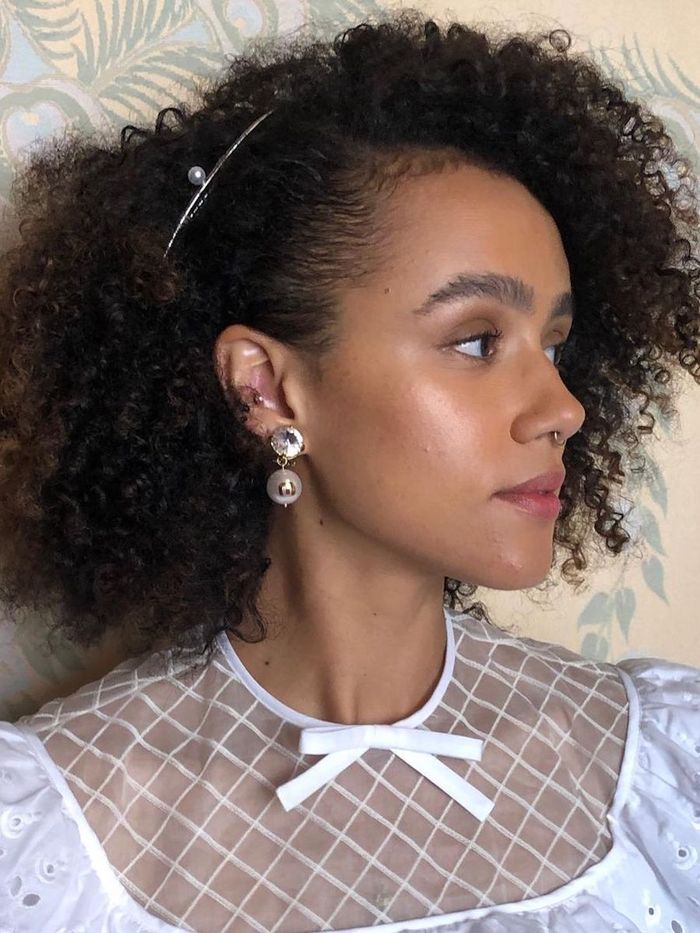 Nathalie Emmanuel With and Without Makeup