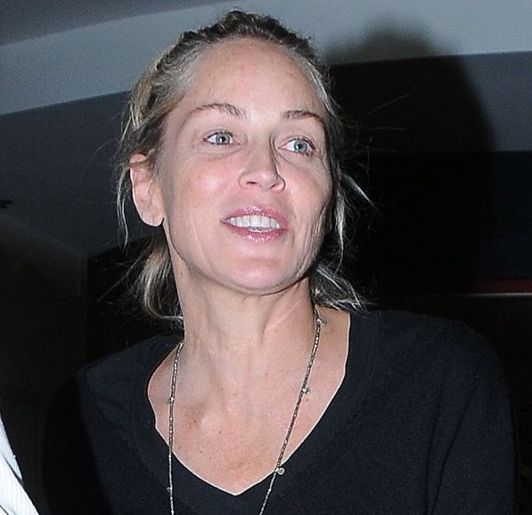 Pictures of Sharon Stone Without Makeup