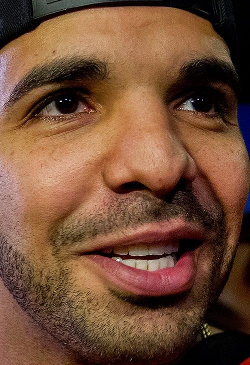 Drake Makeup-Free Face