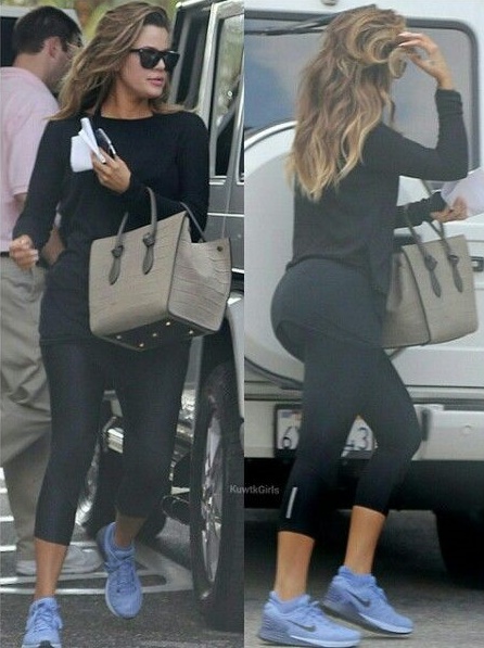 Khloe Kardashian With and Without Makeup