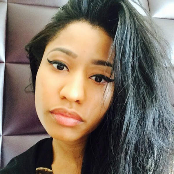 Nicki Minaj Natural Face and Hair